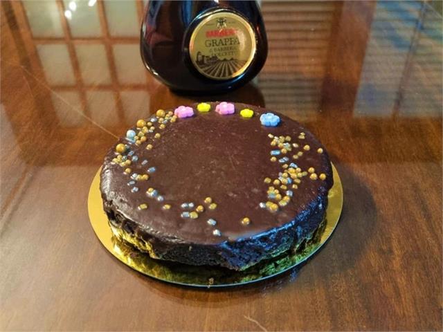 עוגת שוקולד וגראפה בתבנית 18 ס"מ