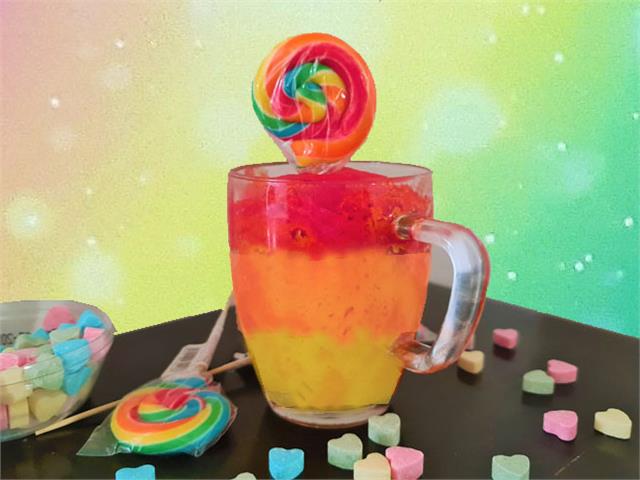 עוגת מאג קשת בענן, עוגת קשת בענן במאג הכי טעימה