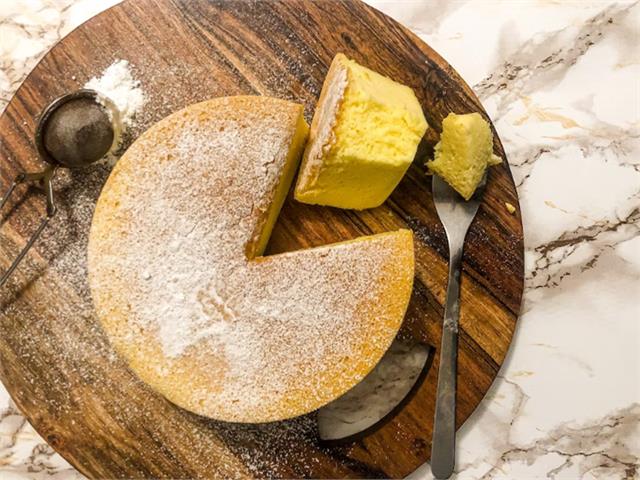 איך להכין עוגת גבינה יפאנית בתבנית קוטר 18 ס"מ