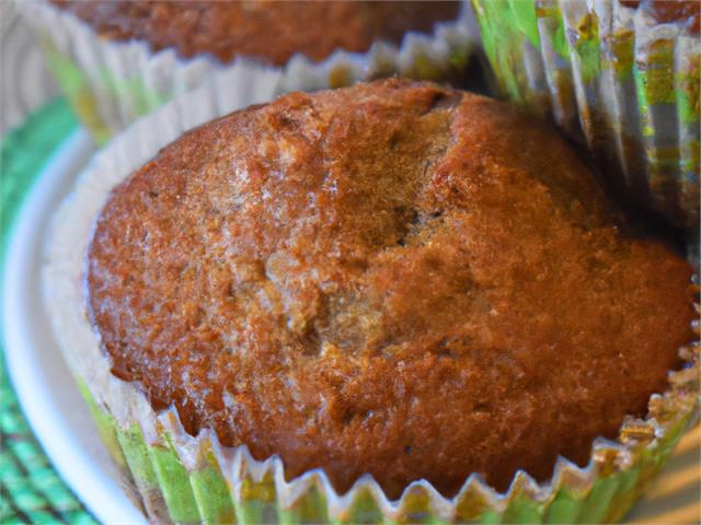 קאפקייקס בננות עם קמח בננה ירוקה ללא גלוטן וטעים טעים