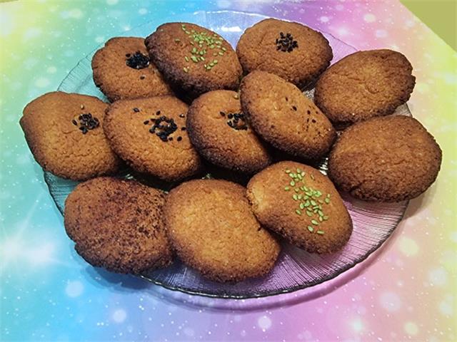 עוגיות שקדים מ-3 מרכיבים בלבד, עוגיות דלות פחמימה