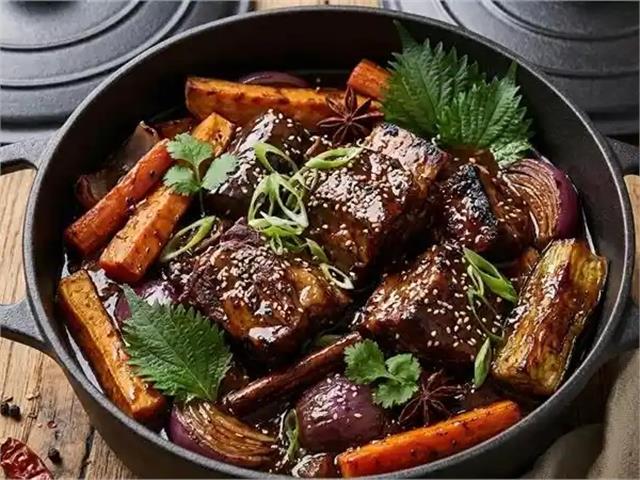 בשר אסאדו טריאקי, בשר אסאדו בתנור ברוטב טריאקי