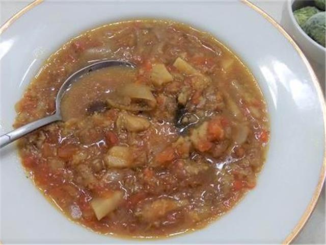 מרק עם כרוב ניצנים משגע