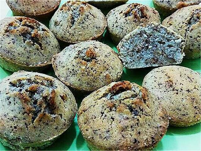 מאפינס אגוזים אמיתי ומושלם