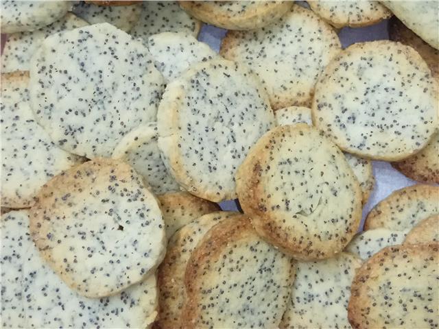 עוגיות פרג ולימון