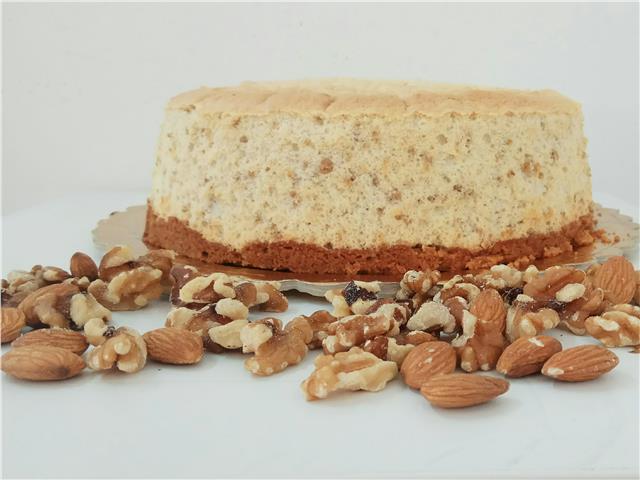 עוגת אגוזים מנצחת, גבוהה ומרשימה