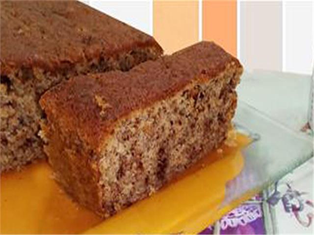 עוגת בננה עם שוקולד מריר