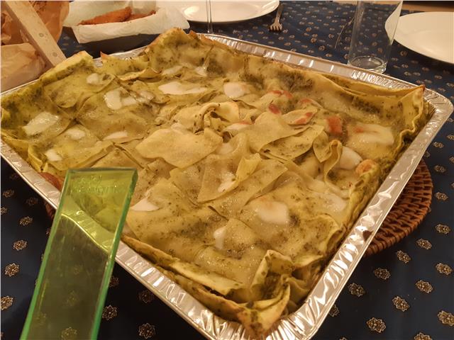 לזניה עם פסטו נוסח איטליה, מתכון לחג השבועות