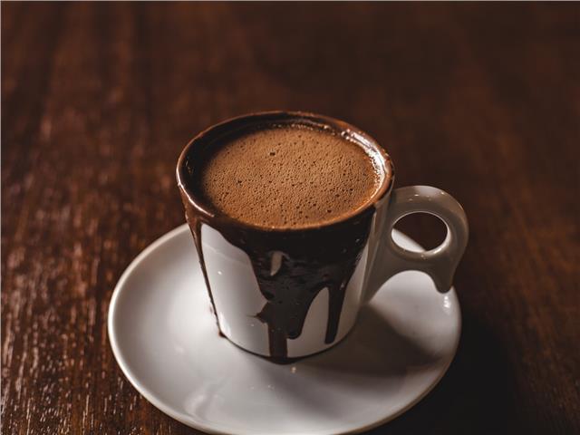 משקה קקאו בננה, משקה קקאו חם עם בננה