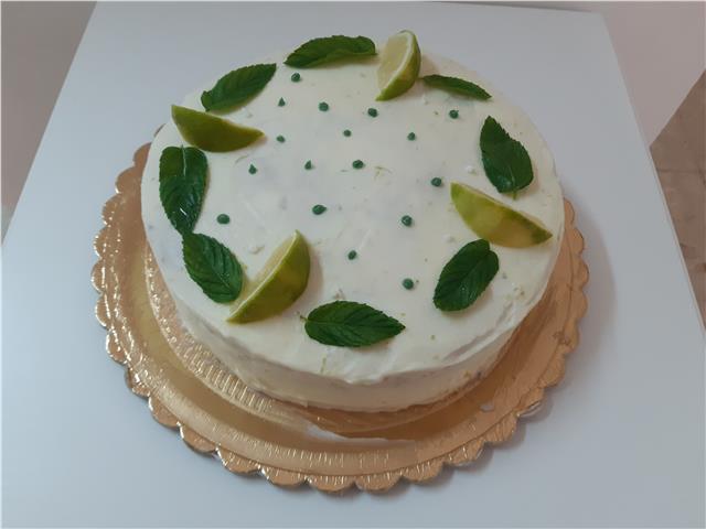 עוגת מוחיטו קובנית, עוגת שכבות ליים הכי שווה!