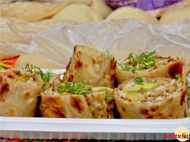 צ'פאטי רולקס, אוכל רחוב מאוגנדה